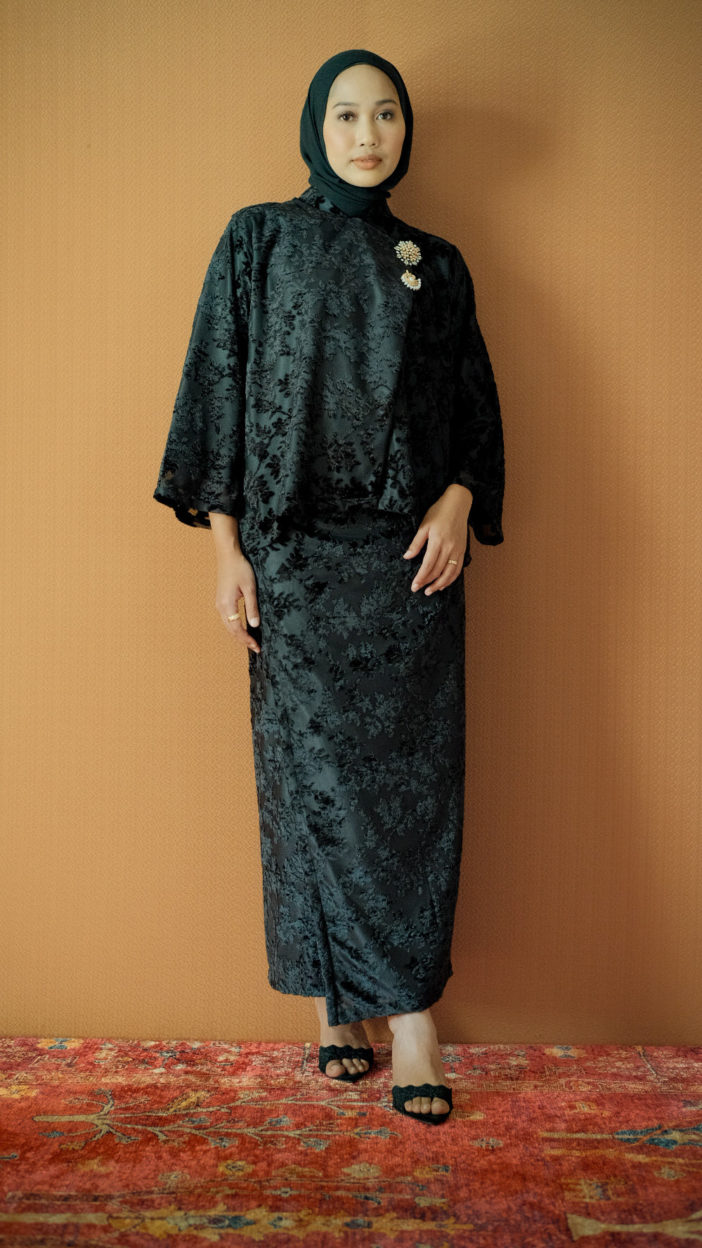 Nara Kebaya in Black
