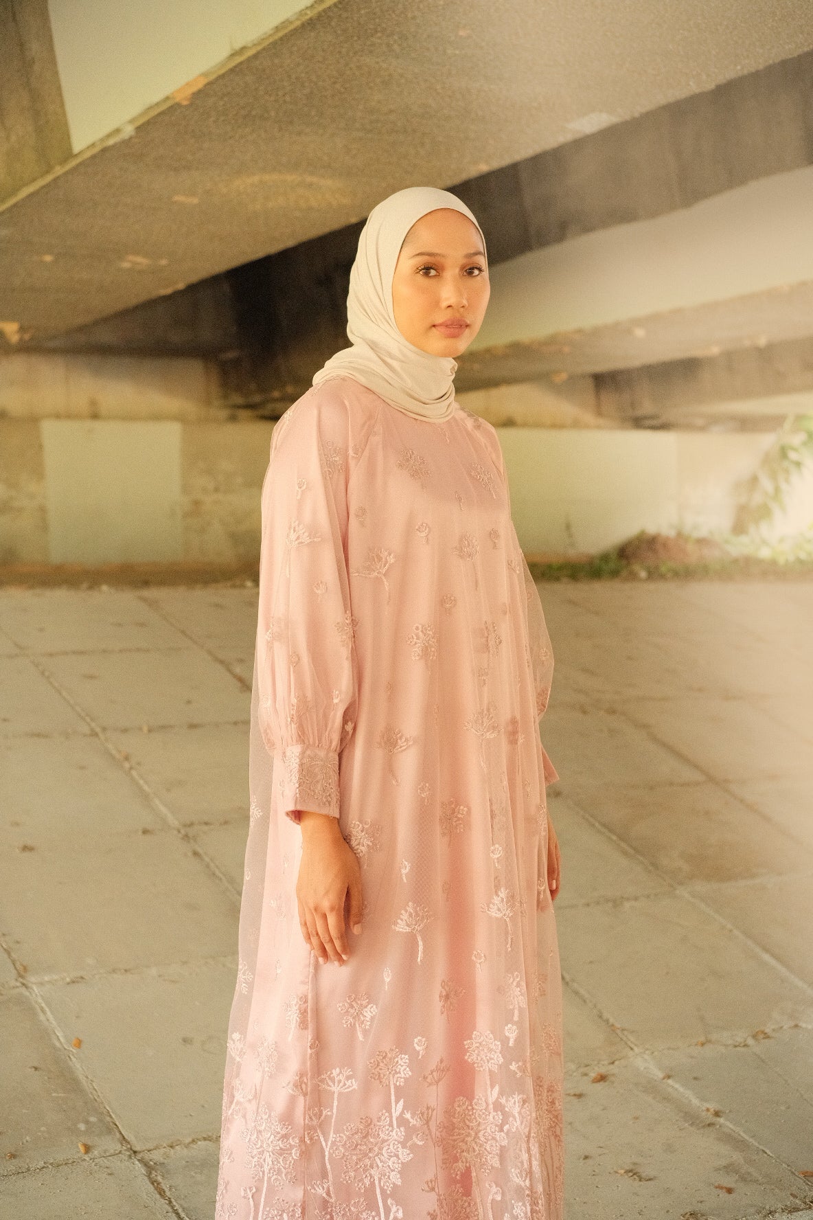 AYVA DRESS (BLUSH)