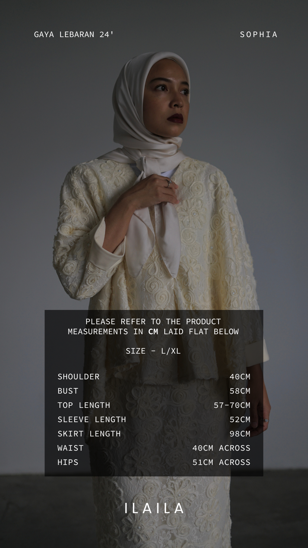 SOPHIA KURUNG PEARL CREAM