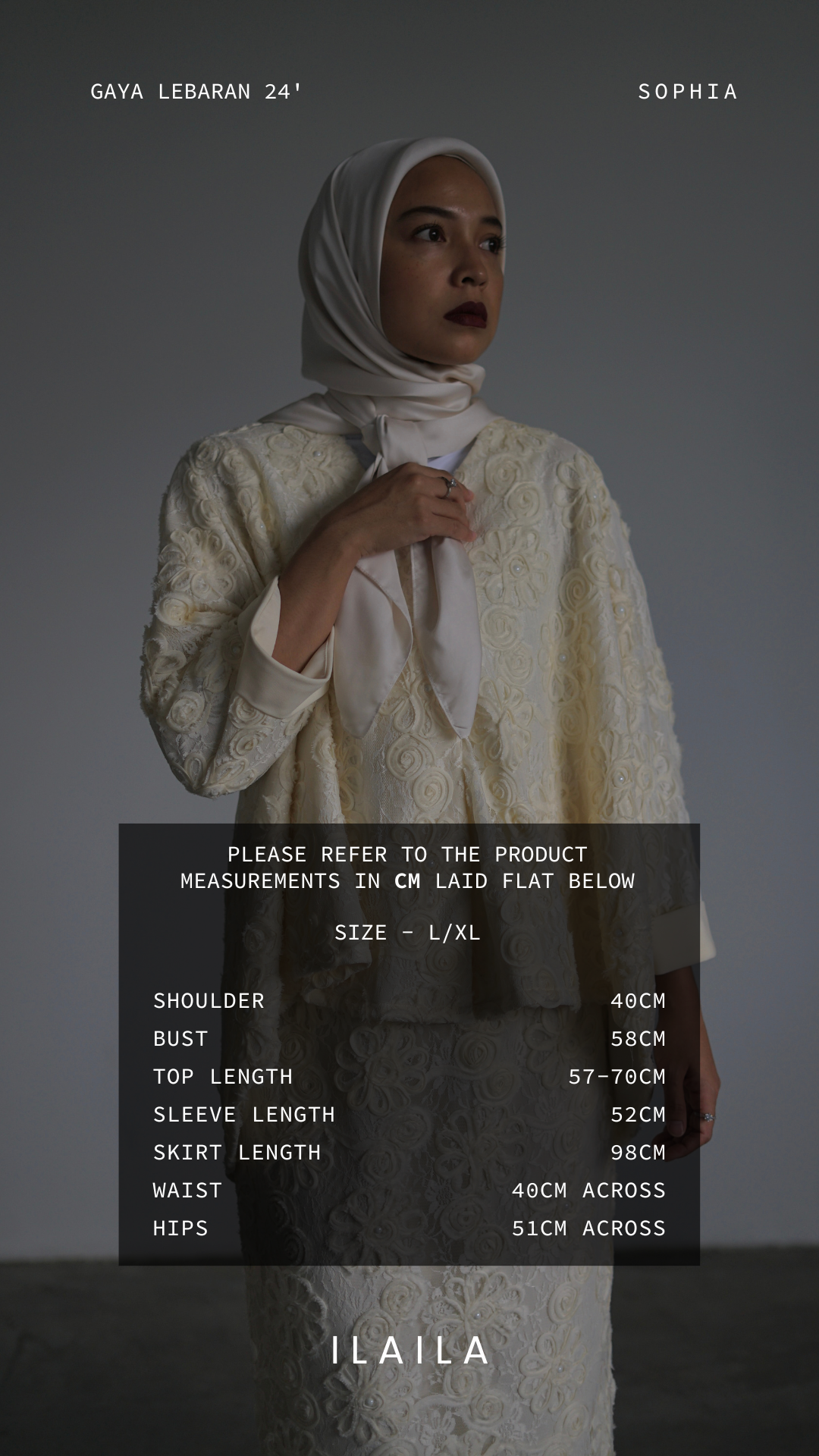 SOPHIA KURUNG PEARL CREAM