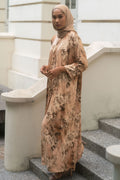 MAYA DRESS (Chestnut Floral)
