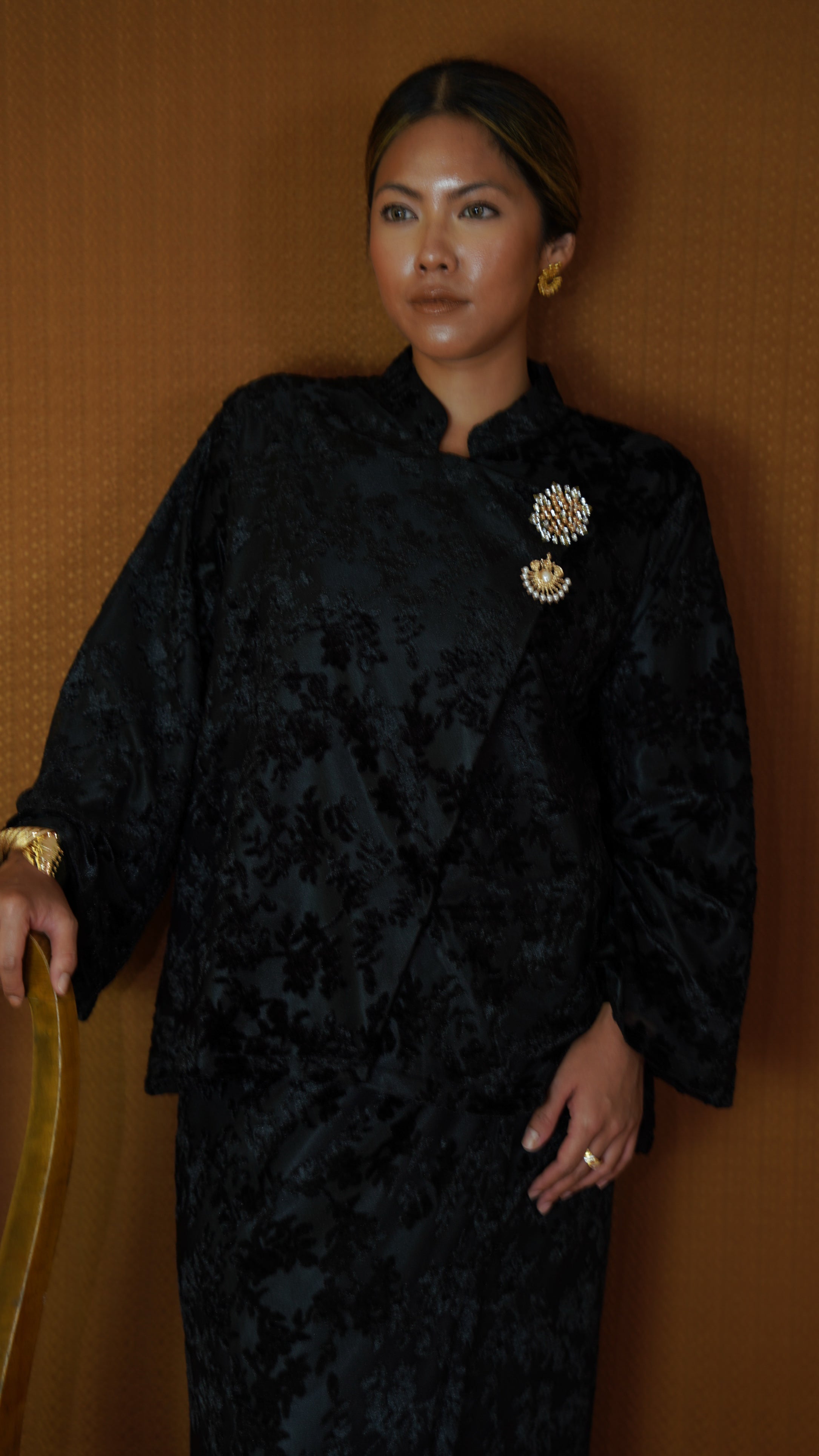 Nara Kebaya in Black